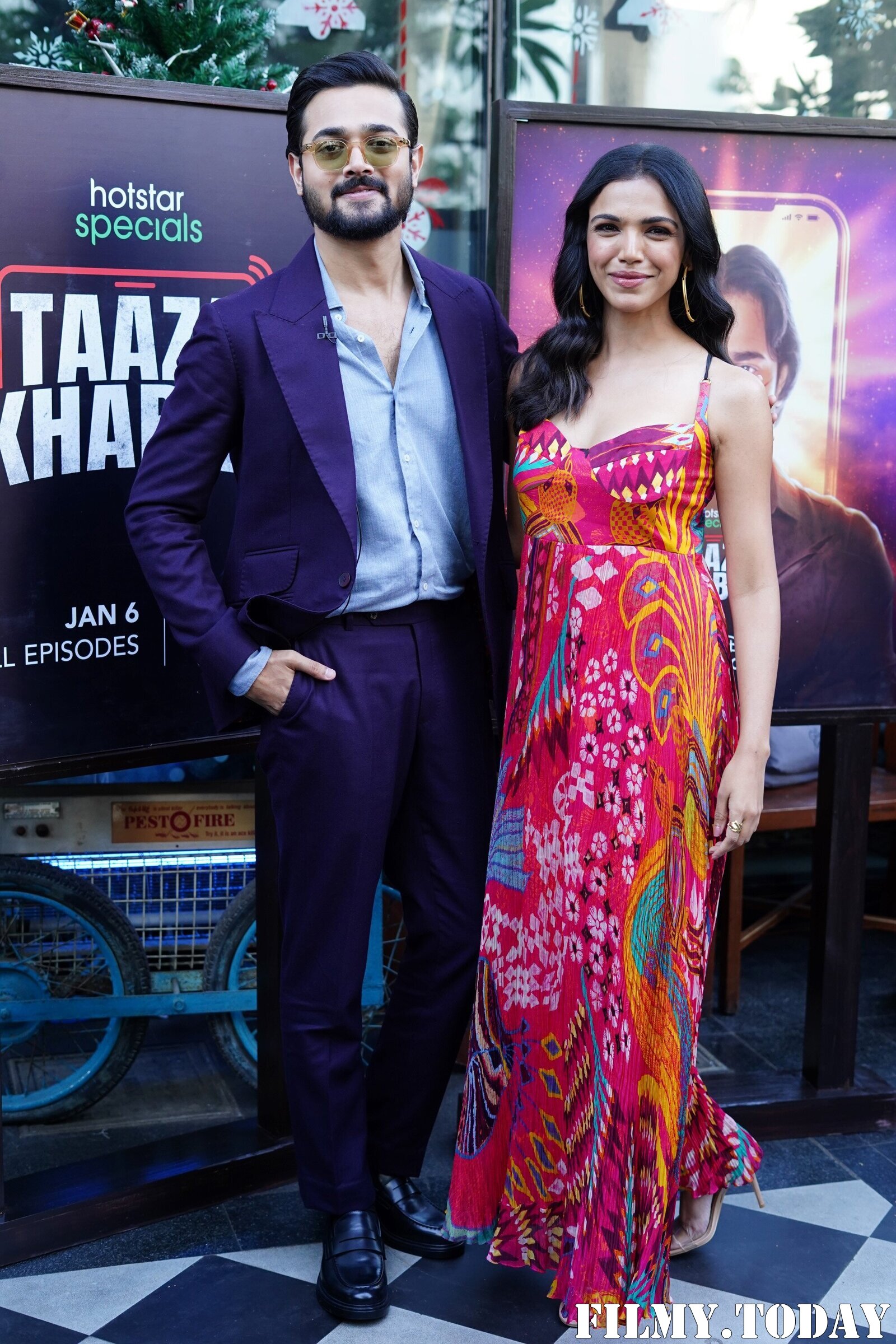 Photos: Promotion Of Upcoming Series Taaza Khabar | Picture 1903622