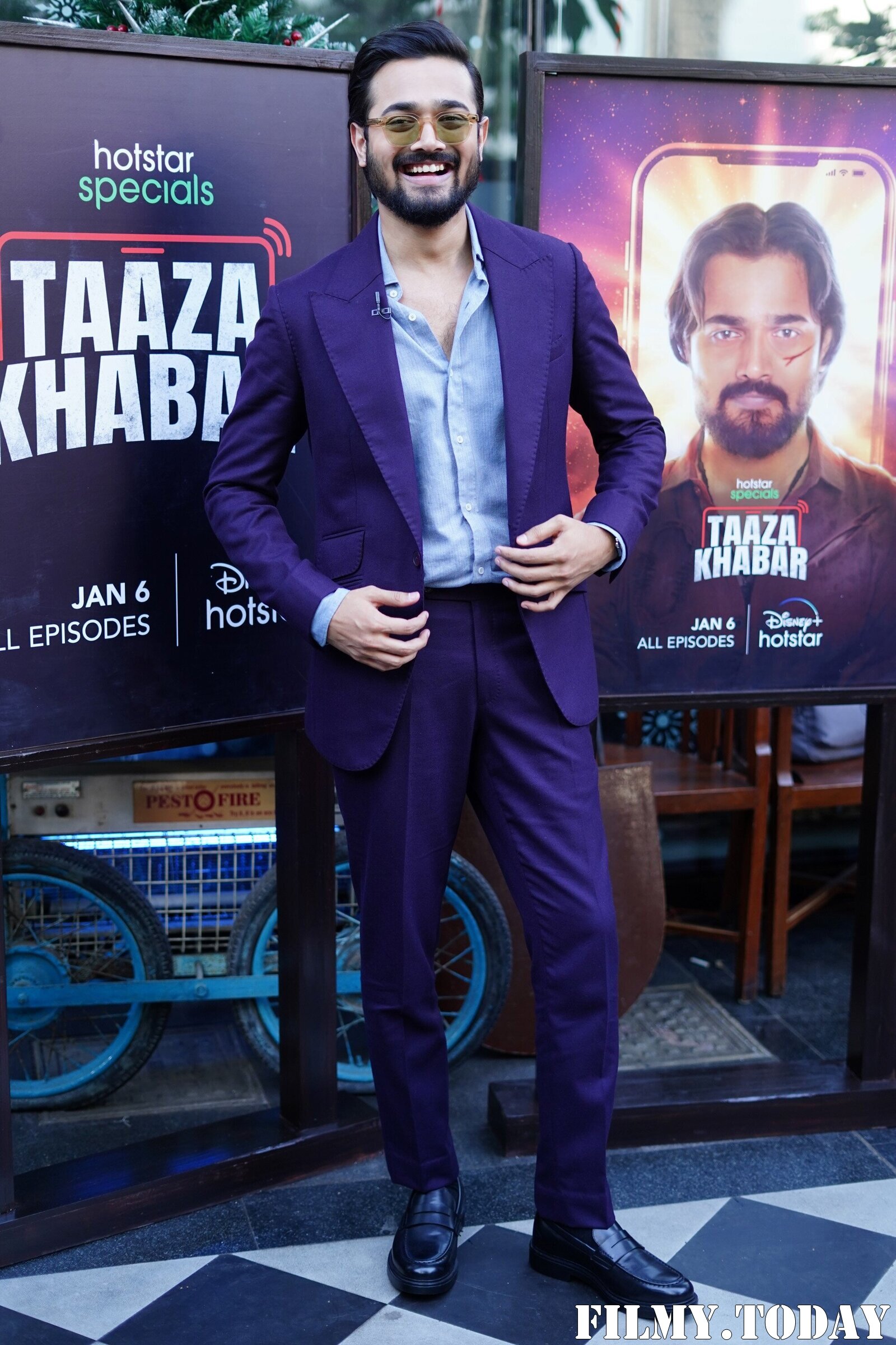 Photos: Promotion Of Upcoming Series Taaza Khabar | Picture 1903623