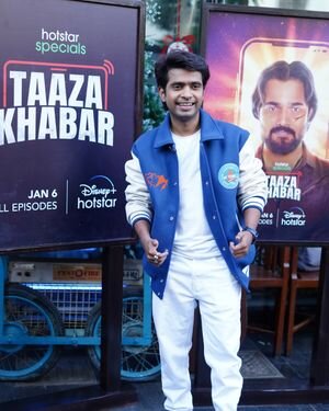 Photos: Promotion Of Upcoming Series Taaza Khabar | Picture 1903625