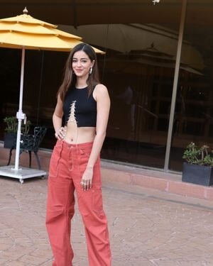 Ananya Panday - Photos: Promotion Of Film Gehraiyaan At Taj Lands End | Picture 1861203