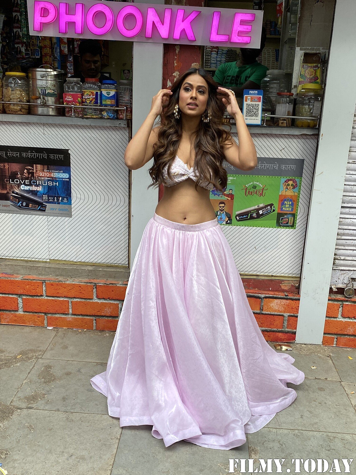 Photos: Nia Sharma Promotes Her Upcoming Saregama Song 'Phoonk Le' | Picture 1858126