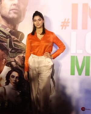 Photos: Saiee Manjrekar At Interaction With Media On The Box Office Success Of Major | Picture 1868856