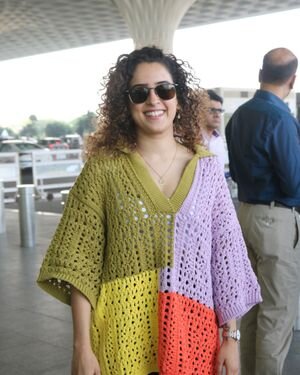 Sanya Malhotra - Photos: Celebs Spotted At Airport | Picture 1902628