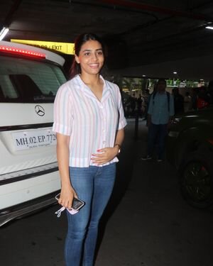 Sapthami Gowda - Photos: Celebs Spotted At Airport