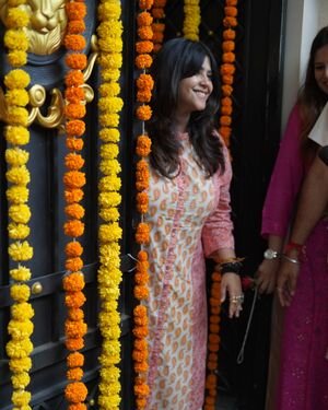 Photos: Celebs At Ekta Kapoor Ganpati Celebration
