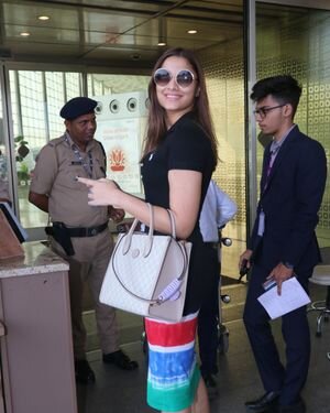 Saiee Manjrekar - Photos: Celebs  Spotted At Airport | Picture 1906156