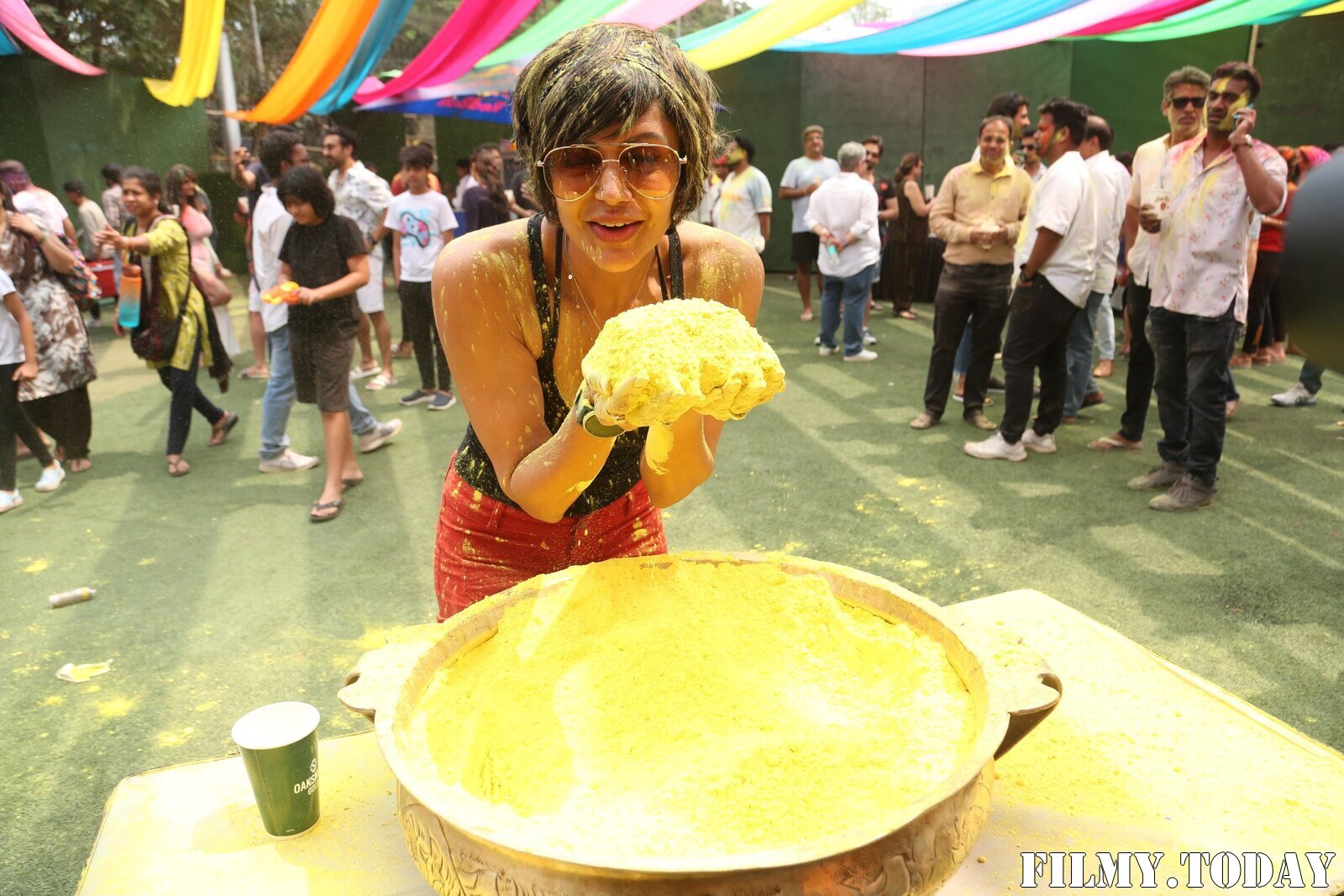 Photos: Biggest Holi Bash Dunk Fest 2023 At Jvpd Grounds | Picture 1925667