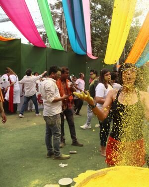 Photos: Biggest Holi Bash Dunk Fest 2023 At Jvpd Grounds