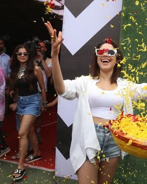 Photos: Biggest Holi Bash Dunk Fest 2023 At Jvpd Grounds